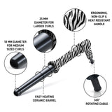 The Zebra Curler (25-18mm)