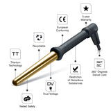The Gold Curler (25-18mm)